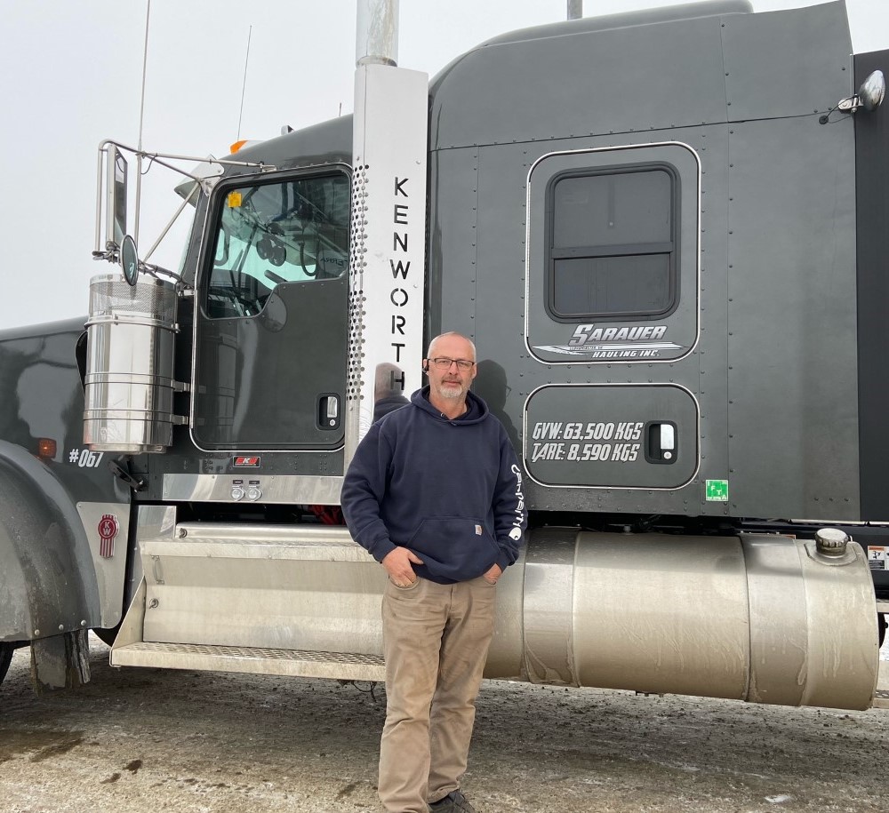 Gord with Sarauer Hauling Inc.